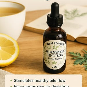Wormwood Tincture – 2 oz Dropper Bottle