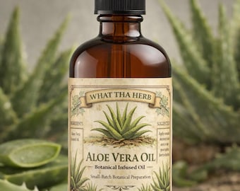 Aloe Vera Oil | Lightweight Botanical Oil for Skin & Hair