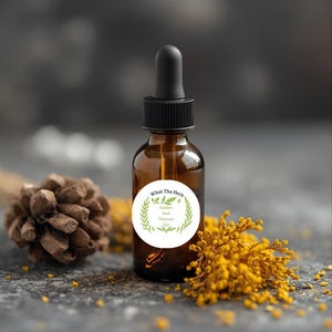 Golden Seal Tincture – Herbal Extract | Amber Glass Dropper Bottle