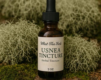 Usnea Tinktur - 2 oz | Kräuterextrakt in kleiner Charge