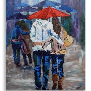 Rainy Afternoon Artwork Print - Vibrant Inkjet Printing
