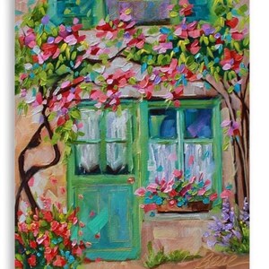 Original Sold Artwork Birchwood House Museum-Quality Print