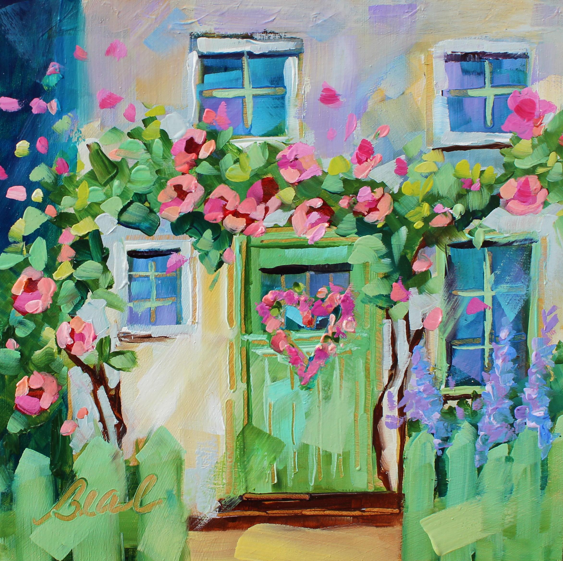 Original Art Heartwood Haven Oil Painting Housewarming Gift