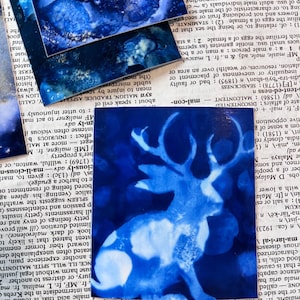 Whimsical Jackalope Nature Sticker Set with Rabbit - Jackalope - Perfect for Sticker Enthusiasts