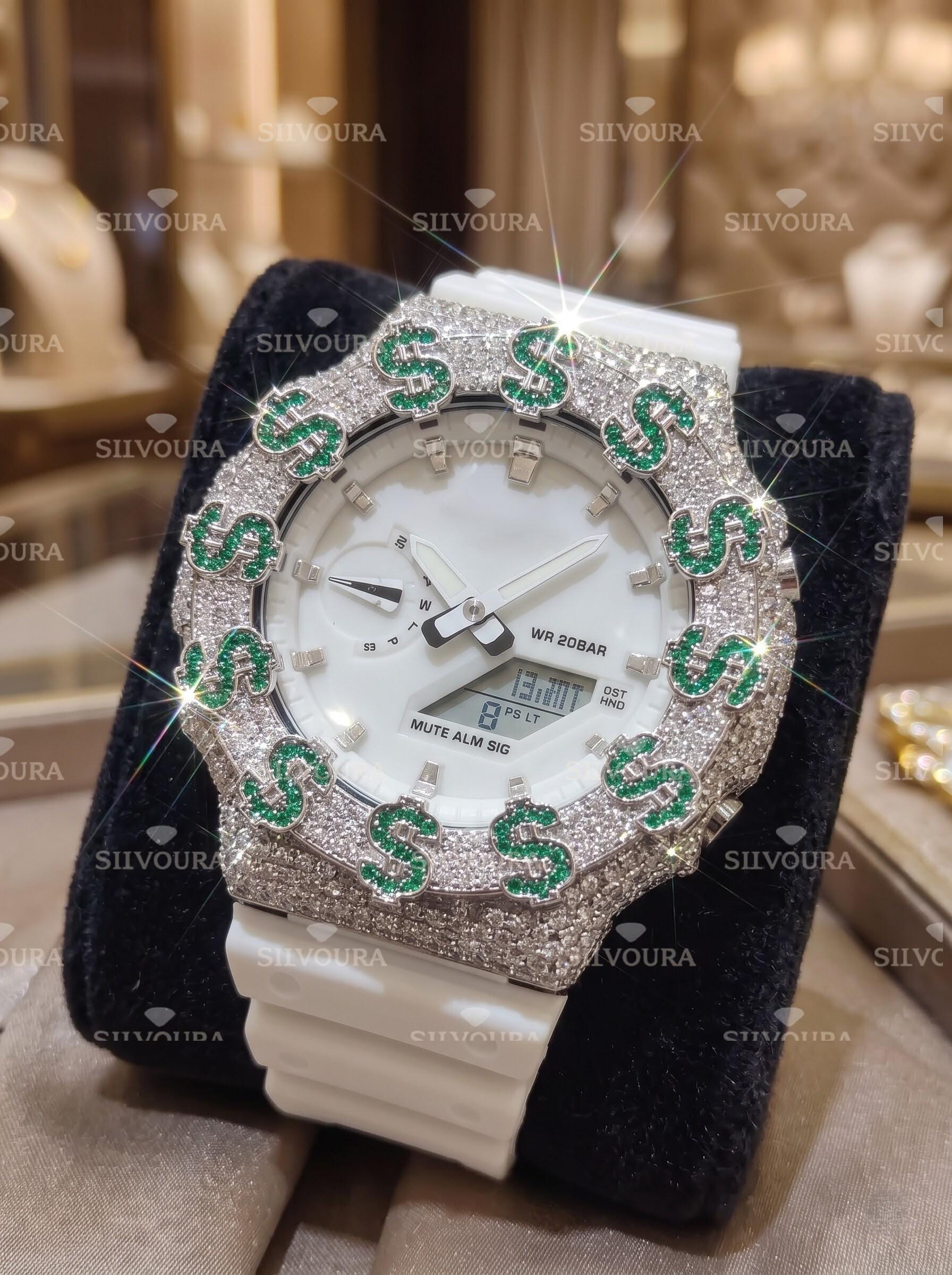 Iced out watches for men - Etsy 日本