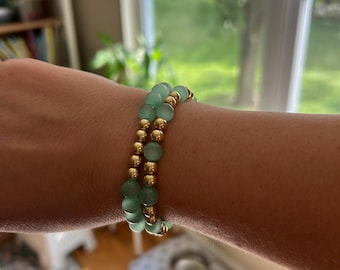 Personalizado: Pulsera colorida con cuentas de vidrio