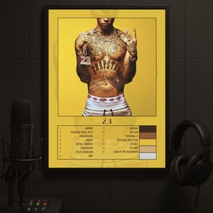Impression d&#39;album classique Central Cee &#39;23&#39;