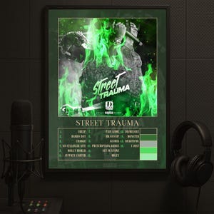 D-Block Europe &#39;Street Trauma&#39; Classic Album Print