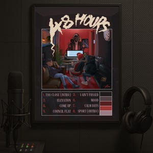 M Huncho '48 Hours' Classic Album Print