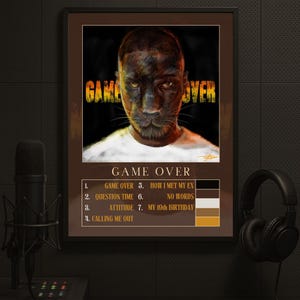 Dave &#39;Game Over&#39; Classic Album Print