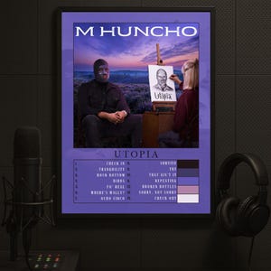M Huncho &#39;Utopia&#39; Classic Album Print