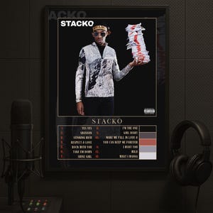 Mostack &#39;Stacko&#39; Classic Album Print