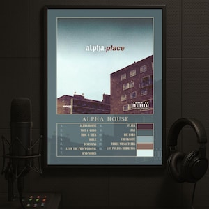 Knucks &#39;Alpha House&#39; Classic Album Print