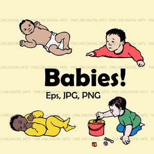 Baby line art illustrations, baby drawing, baby, line art babies, babies