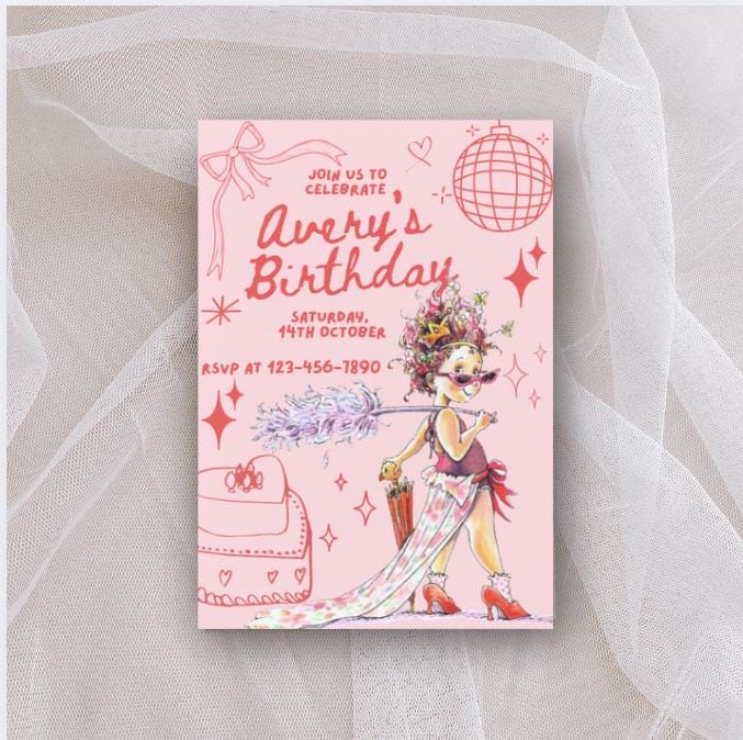 Fancy Dress Party Invite - Etsy