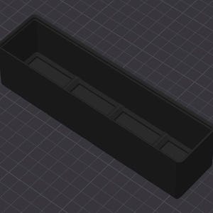 1x4 Gridfinity Bin