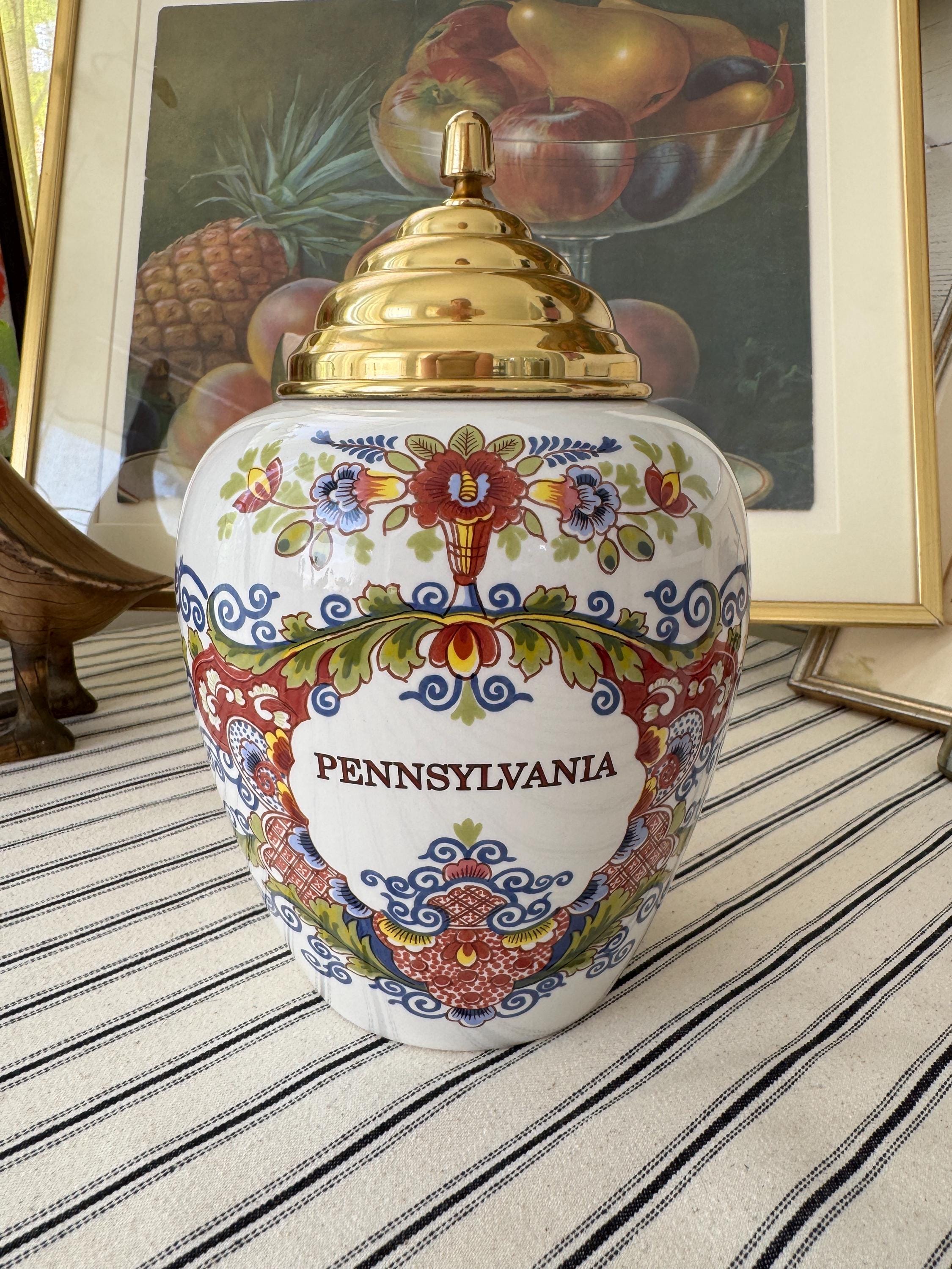 delft tobacco jars Delft Tobacco Jar