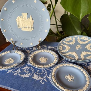 Wedgwood Jasperware Blue - Etsy