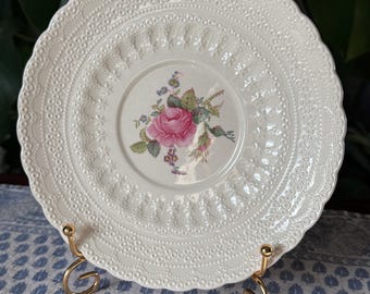 Antique Copeland Spode Jewels Saucer 7.25” | Billingsley Rose English China Plate | Made in England