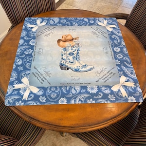 Wild Wild Wind Mahjong Mat: Neoprene with Charleston Instructions