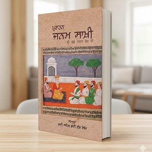 Puratan Janam Sakhi Guru Nanak Dev par Bhai Vir Singh Cadeau livre pendjabi pour les amateurs de livres pendjabi