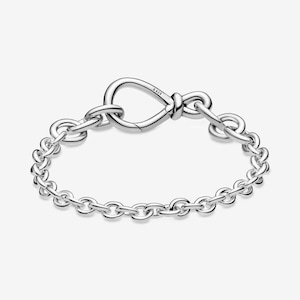 pandora chunky infinity knot bracelet