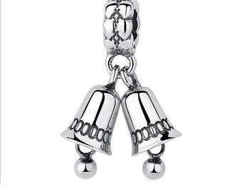 Colgante de campanas de plata de Pandora