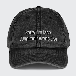 Jungkook Cap - Etsy