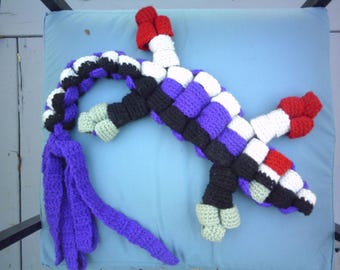 Customizable Crochet Bead Lizard