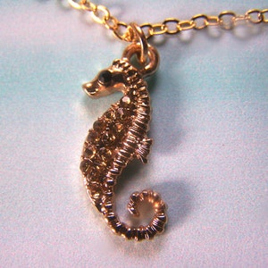 Bransoletka na kostkę Seahorse Crystal Pave Gold