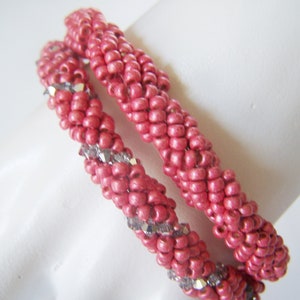 Stackable Bangle Bracelet, Bracelet Set, Bangle Bracelet Set, Stackable Bangle Set, Beaded Bangle Bracelet, Bangle Set, Bracelets for Women
