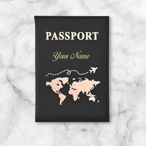 Gepersonaliseerde paspoorthoes - op maat gemaakte hoes