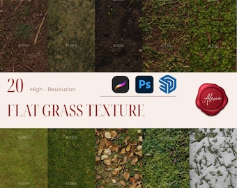 20 GRAS naadloze textuur | Grastextuur | Naadloos textuurpakket | SketchUp-textuur | Photoshop | Voortplanten | Digitale download