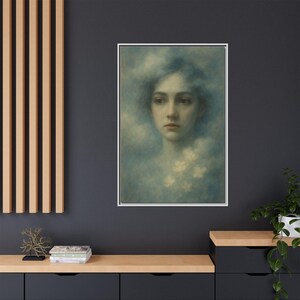 Soft ReverieEthereal Dreamscape Portrait Art Print