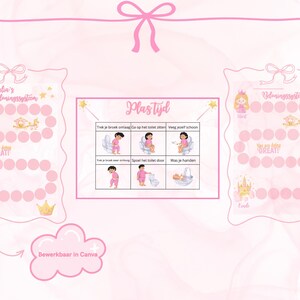 Zindelijkheidskaart Prinses – Printbaar met Stappenplan