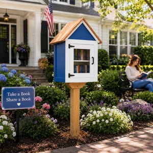 Kleine Bibliothekspläne - Outdoor Community Pantry Box Holzbearbeitung PDF