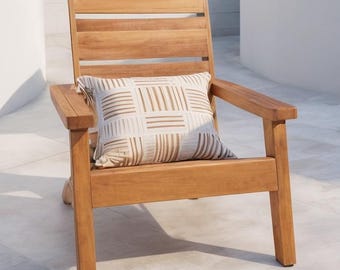 Modern Adirondack Chair Plan: DIY Outdoor Lounge Woodworking (PDF Download)