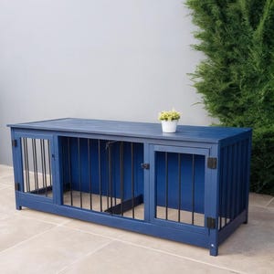 Double Dog Kennel Plan: DIY Wooden Crate Furniture (Digital Download)