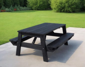 Ritningslinje för picknickbänk - Steg-för-steg-instruktioner - DIY-ritningar för träbearbetning (PDF)