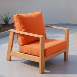 Modern Outdoor Chair DIY Plan: Easy Build Woodworking Project (Digital Download)
