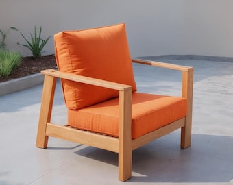 Outdoor Chair Plan:Patio Seating, Deck Plans, Woodworking Plans(PDF Download)