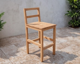 Bar Stool Seating chair Plan: DIY Woodworking Project (Digital Download)
