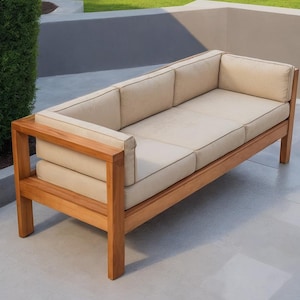DIY Outdoor Sofa Plans: 2x4 Patio Furniture (Digital Download)