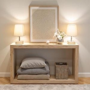 Console Table Plan: Woodworking Plans (PDF Download)