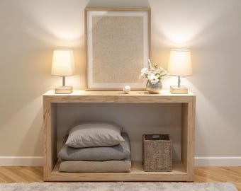 Console Table Plan: Woodworking Plans (PDF Download)