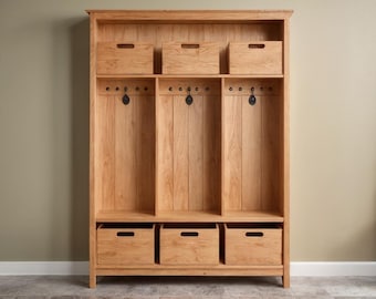 Mudroom Locker Build Plan: DIY Entryway Organizer (PDF Download