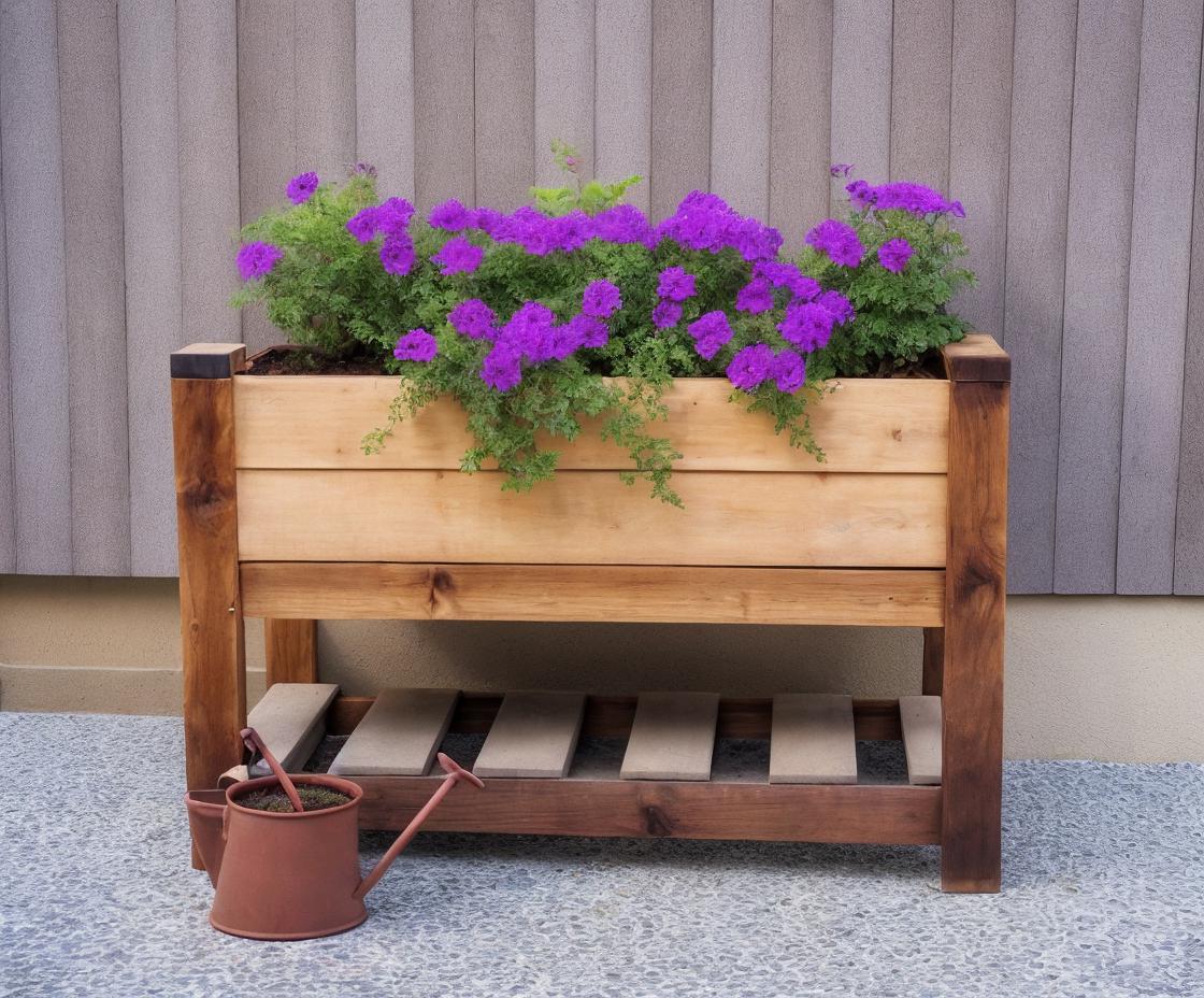 DIY Cedar Raised Garden Bed Plans: Elevated Planter Box (PDF Download ...