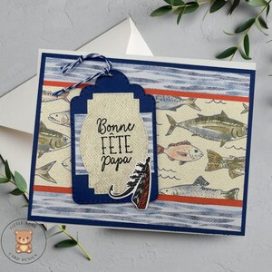 Father's Day Fishing Card, Gift for Fisherman, Father's Day, Card for Him, Card for Dad, Fishing, Fish