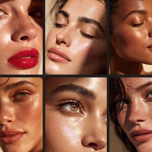 Natural Beauty Stock Photo Bundle: 50 Glowy Skincare & Makeup Images for Marketing (High-Resolution JPG) image 6