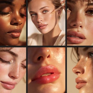 Natural Beauty Stock Photo Bundle: 50 Glowy Skincare & Makeup Images for Marketing (High-Resolution JPG) image 8